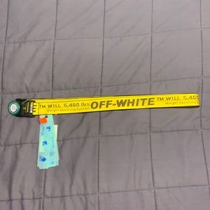 Off White Industrial Belt